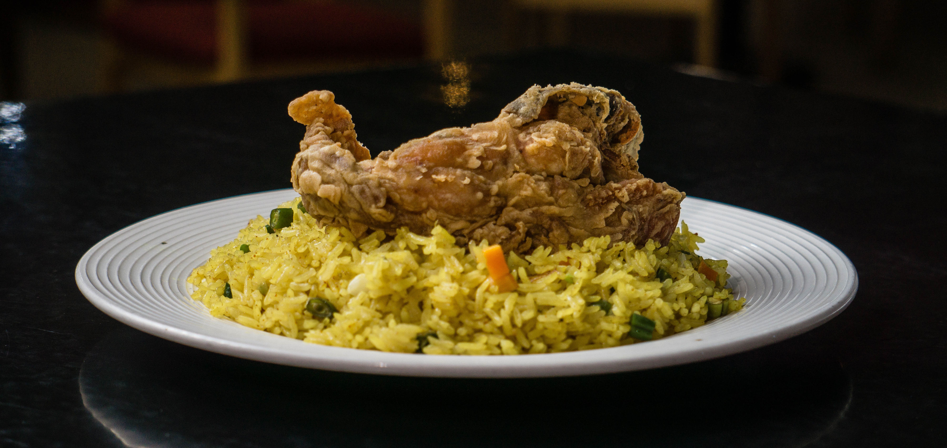 Jollof rice dish
